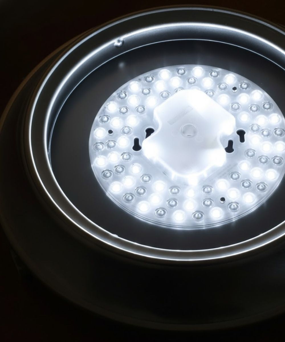 13"w 1-Light LED Flush Mount [6 PACK] Ceiling Lights Brushed Nickel Finish by RP Lighting