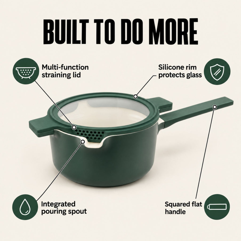 Stackable Nonstick Set, 5-Piece