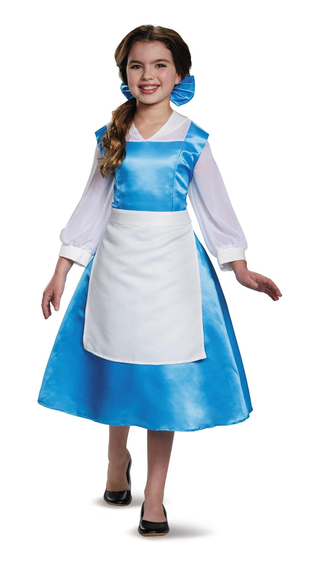 Disney Bell Blue Dress Beauty and the Beast Child Costume Size Medium 7-8