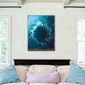 Ocean Art Wooden Wall Art by Nature Wonders - Nature Wildlife Decor  - 95392B