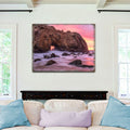 Ocean Sunset Art Wooden Wall Art by Nature Wonders - Nature Wildlife Decor  - 95403B