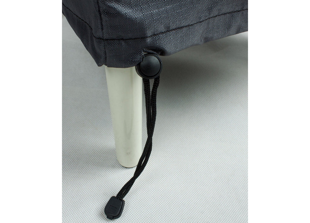 Wedge accent table Cover - 15.5"(F)/26"(B) W x  31.5" D x 24.5 H - Mercury