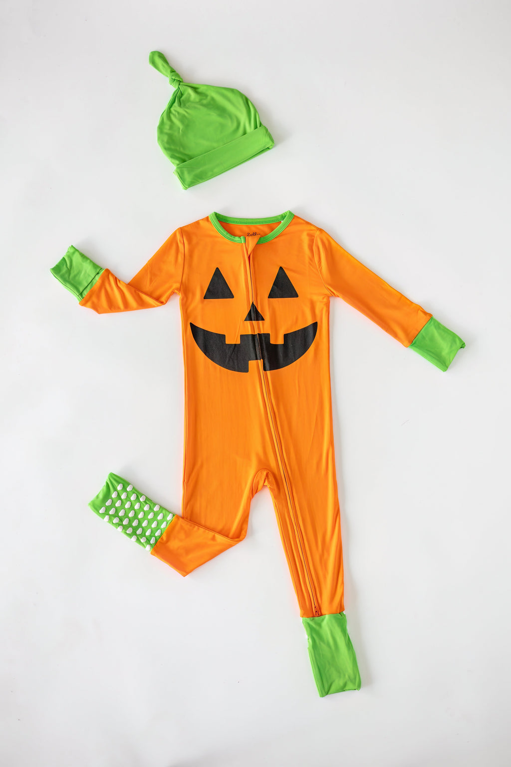 Pumpkin Patch PJ + Hat Costume Set