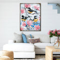 Goldfinches Wooden Wall Art by Nature Wonders - 95220-2B