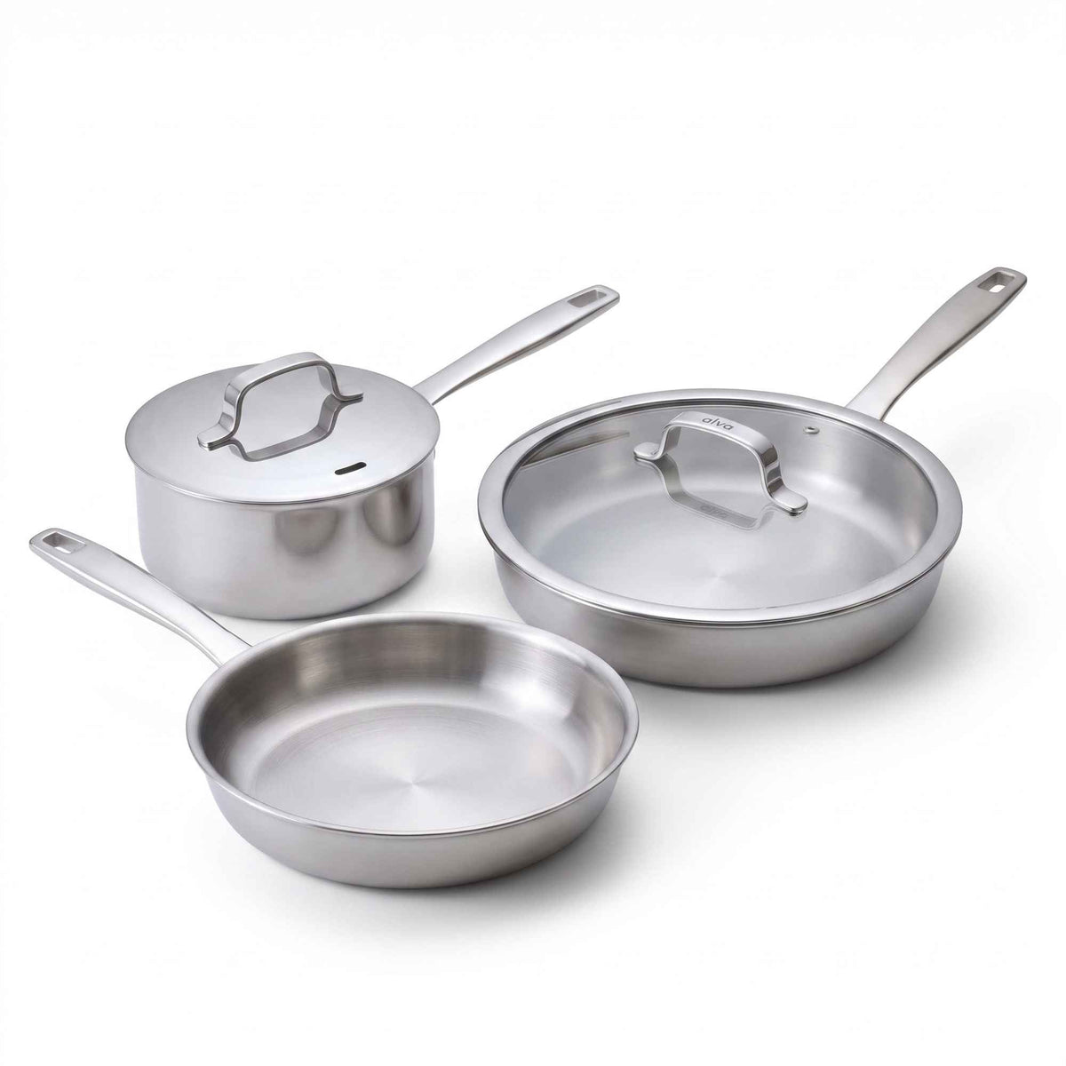 5-Ply Stainless Cookware Set, 5-Piece