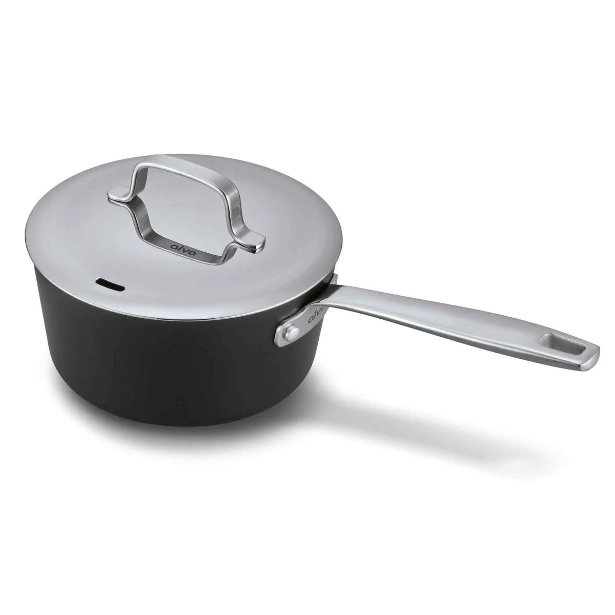 Maestro Ceramic Nonstick Saucepan with Lid, 2-Qt