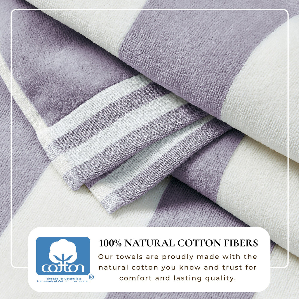 Striped Cabana Beach Towel - Edgartown Collection